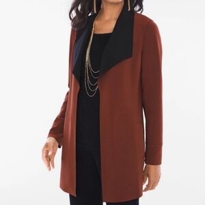 Chico’s Travelers Reversible Bonded Jacket